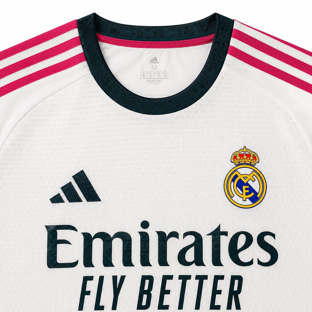Real Madrid 2026 Home Jersey Long Sleeve